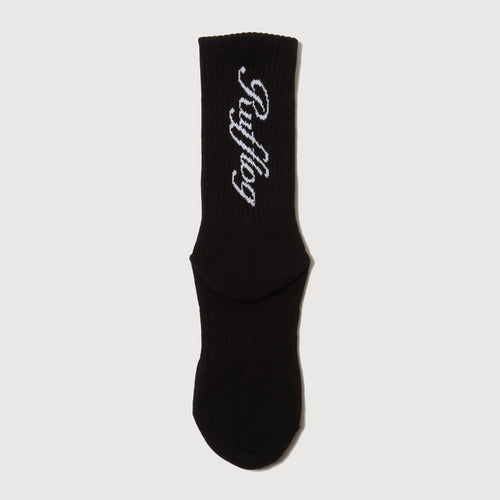 SQUARE LOGO SOCKS BLACK