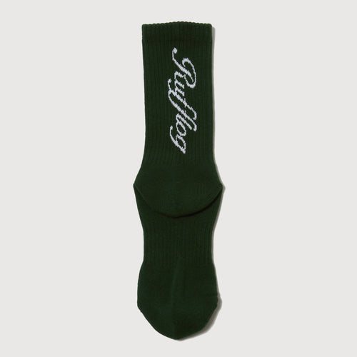 SQUARE LOGO SOCKS GREEN