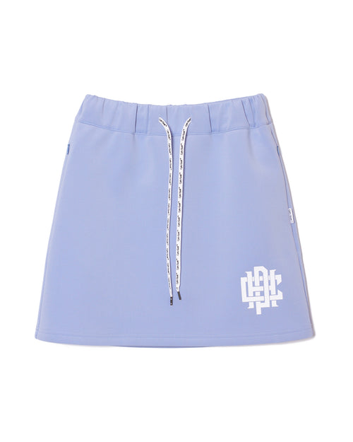 [WOMEN] #OVERLAP LOGO BALLOON SKIRT SAX