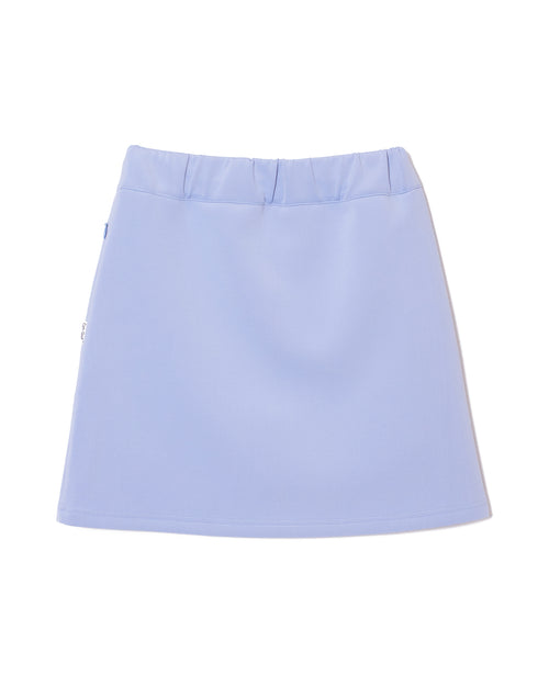 [WOMEN] #OVERLAP LOGO BALLOON SKIRT SAX