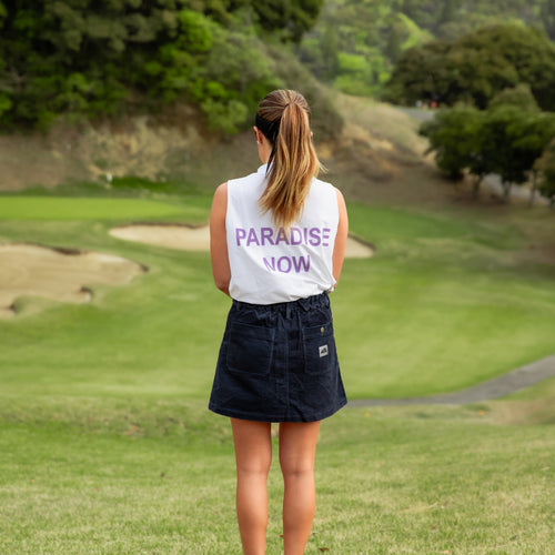 Uka Corduroy (8W)Skirt NAVY