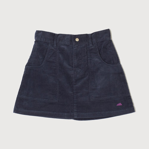 Uka Corduroy (8W)Skirt NAVY