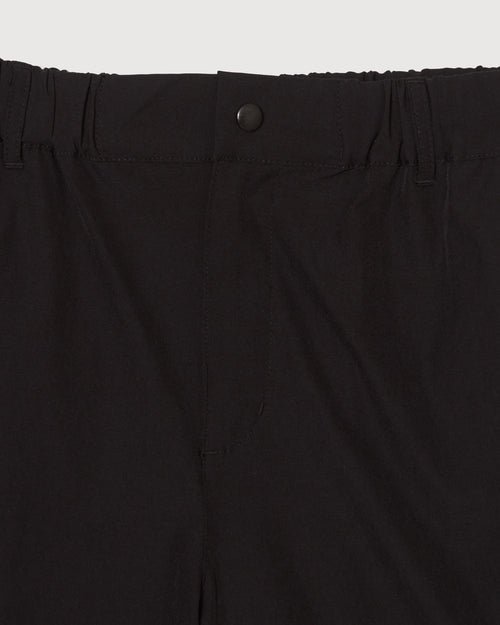MULTI COLOR NYLON TRACK SKIRT BLACK