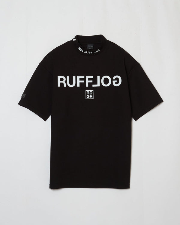 RUFFLOG TECH MOCK TEE BLACK