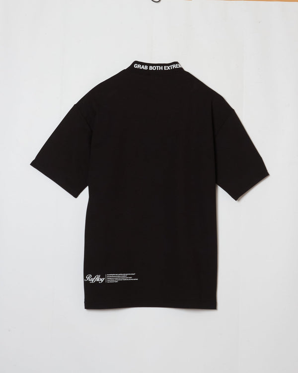 RUFFLOG TECH MOCK TEE BLACK