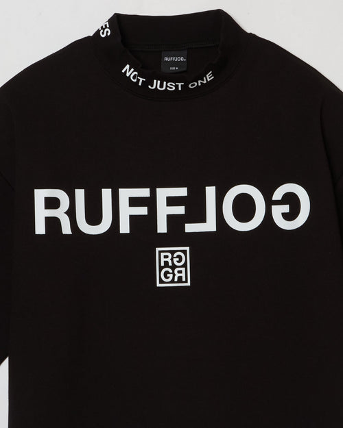 RUFFLOG TECH MOCK TEE BLACK