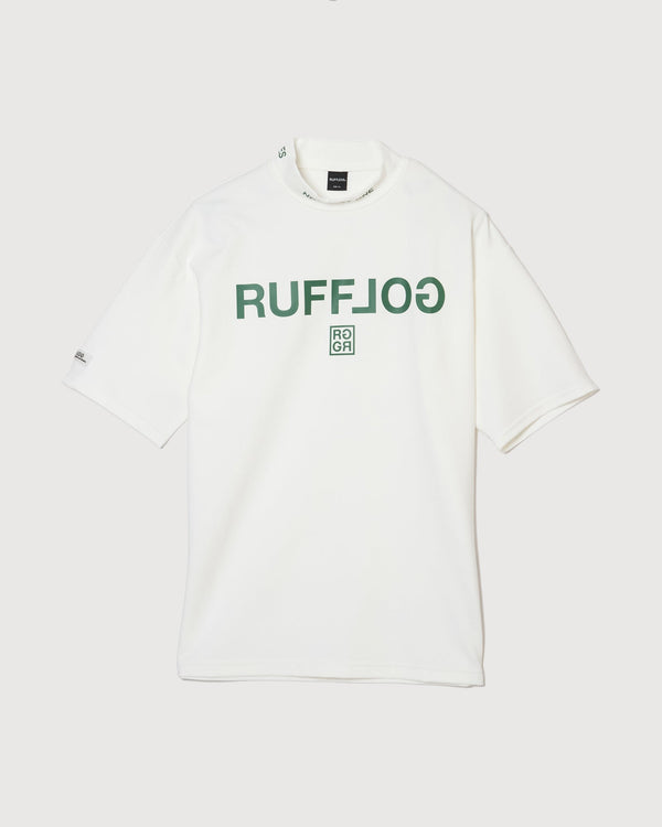 RUFFLOG TECH MOCK TEE WHITE