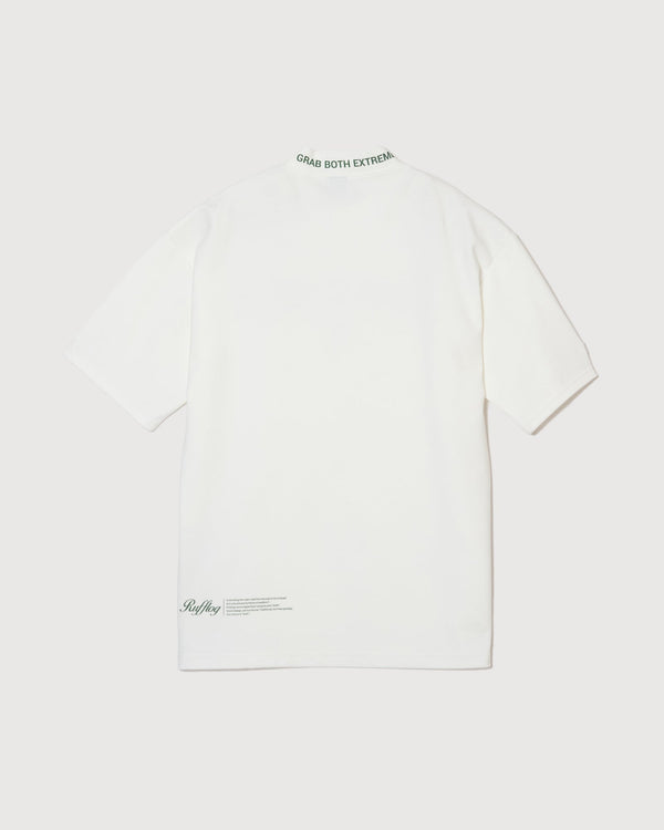 RUFFLOG TECH MOCK TEE WHITE