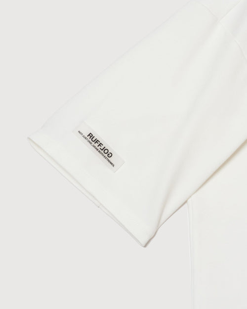 RUFFLOG TECH MOCK TEE WHITE