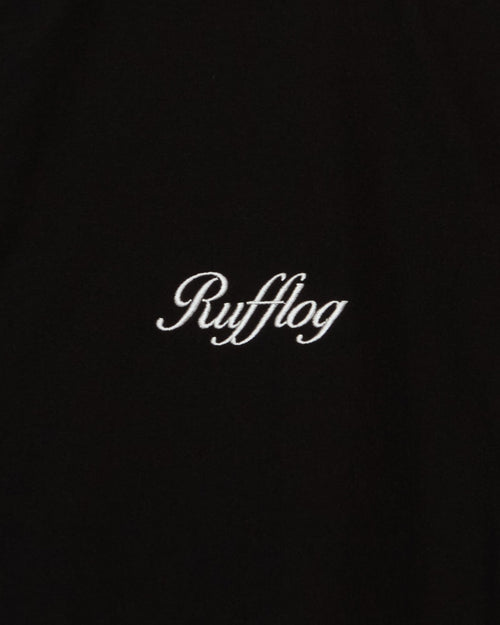 HALF ZIP S/S PULLOVER BLACK