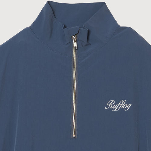 HALF ZIP S/S PULLOVER BLUE