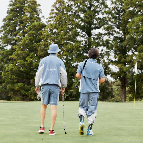 HALF ZIP S/S PULLOVER BLUE