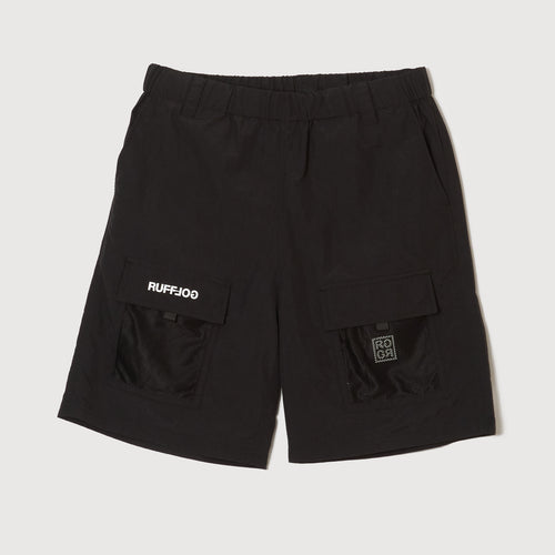 RUFFLOG×ELECTRIC AMPHIBIOUS GOLF CARGO SHORTS BLACK