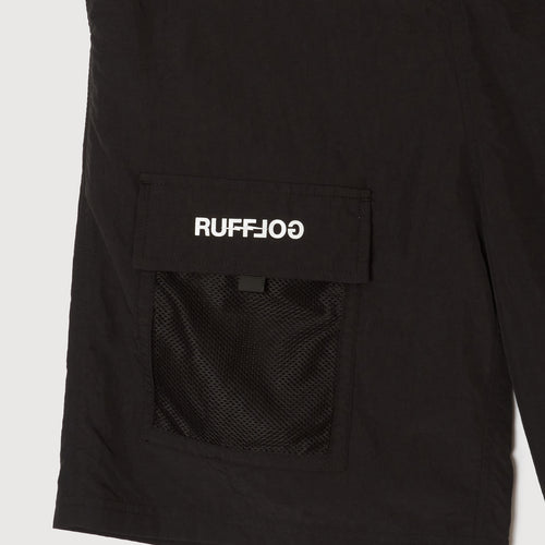 RUFFLOG×ELECTRIC AMPHIBIOUS GOLF CARGO SHORTS BLACK