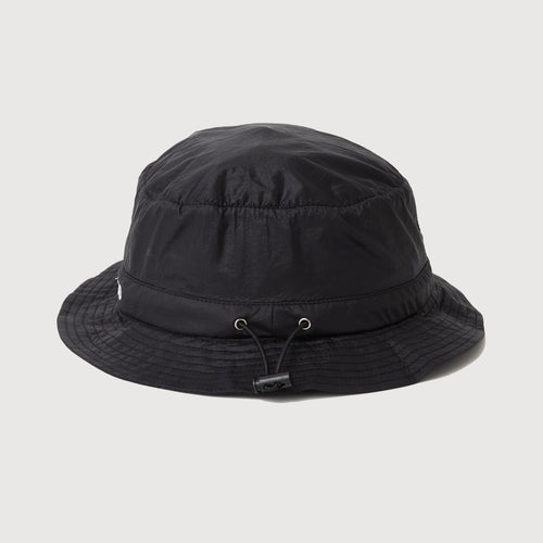 RUFFLOG×ELECTRIC WATERPROOF PACKABLE HAT BLACK