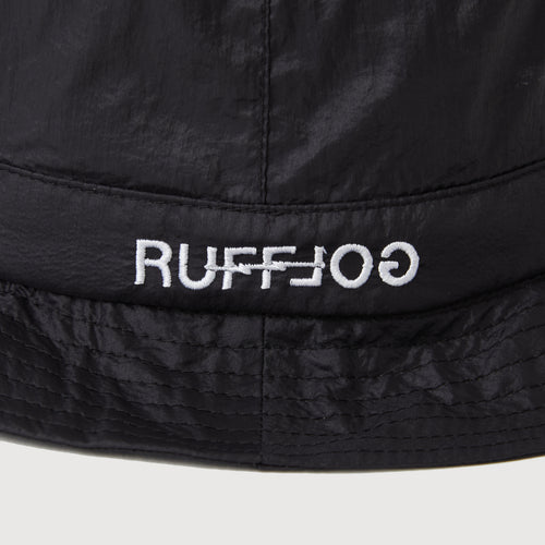 RUFFLOG×ELECTRIC WATERPROOF PACKABLE HAT BLACK