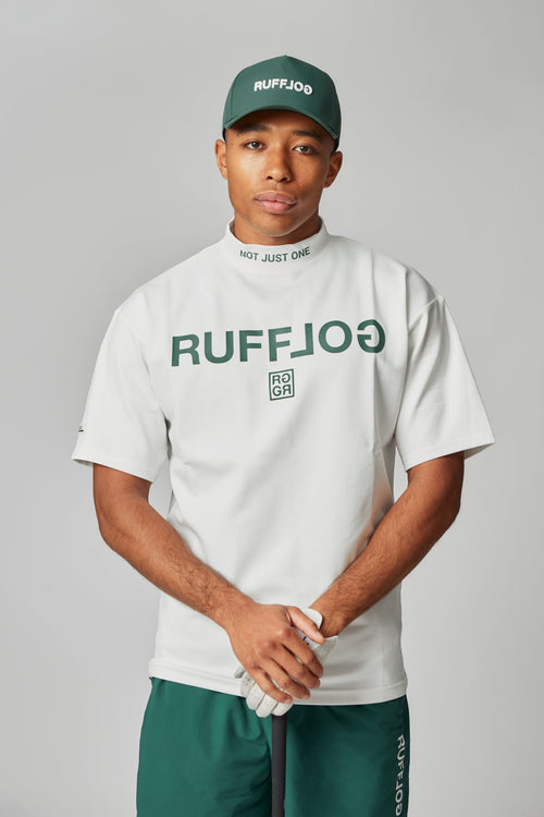 RUFFLOG TECH MOCK TEE WHITE