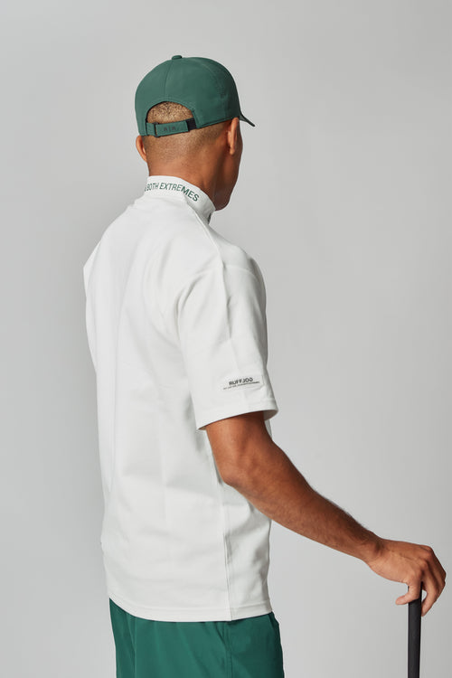 RUFFLOG TECH MOCK TEE WHITE