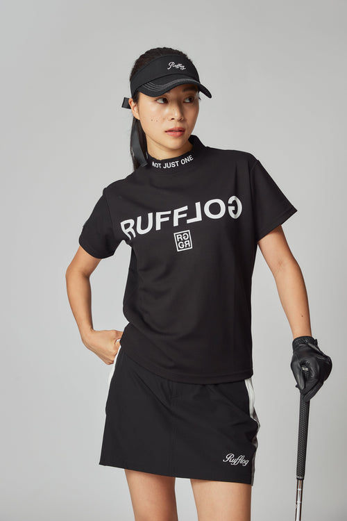 RUFFLOG TECH MOCK TEE BLACK