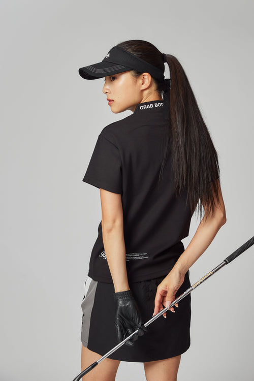 RUFFLOG TECH MOCK TEE BLACK