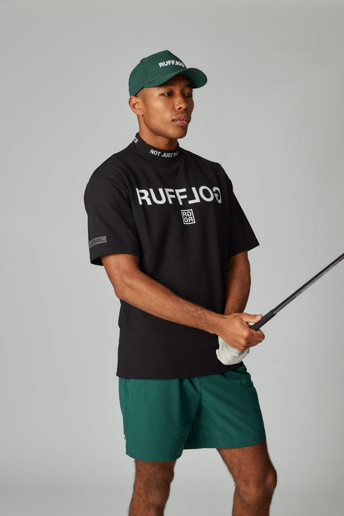 RUFFLOG TECH MOCK TEE BLACK