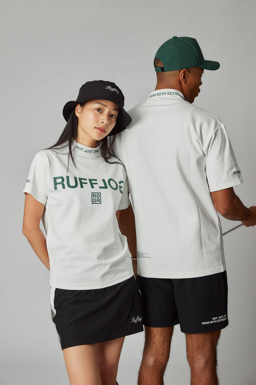 RUFFLOG TECH MOCK TEE WHITE