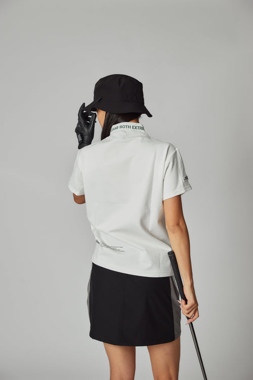 RUFFLOG TECH MOCK TEE WHITE
