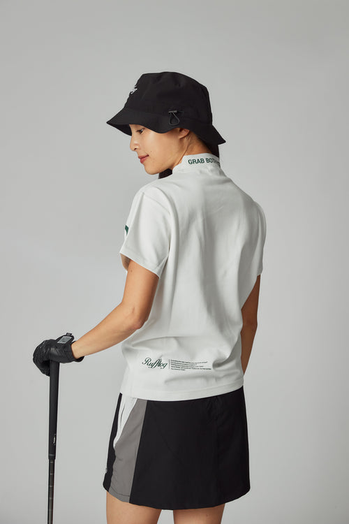 RUFFLOG TECH MOCK TEE WHITE