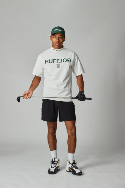 RUFFLOG TECH MOCK TEE WHITE