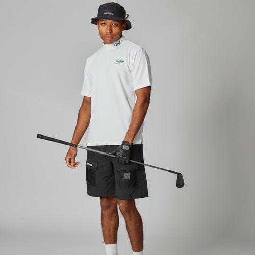 RUFFLOG×ELECTRIC AMPHIBIOUS GOLF CARGO SHORTS BLACK