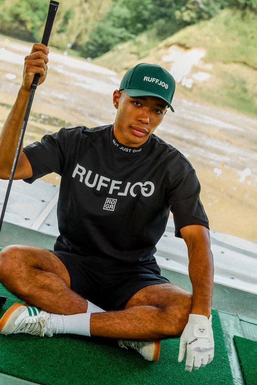 RUFFLOG TECH MOCK TEE BLACK