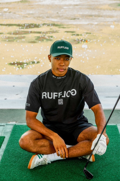RUFFLOG TECH MOCK TEE BLACK