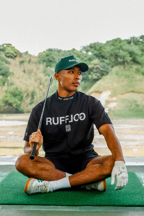 RUFFLOG TECH MOCK TEE BLACK