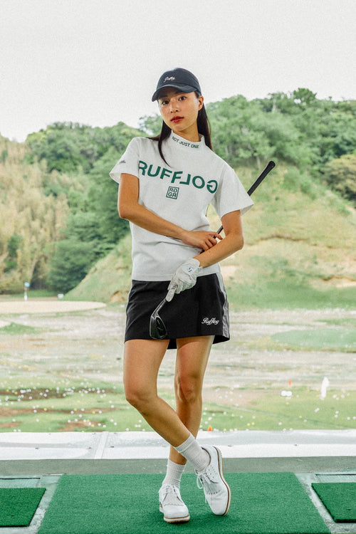 RUFFLOG TECH MOCK TEE WHITE