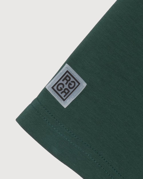 OVER SIZE SQUARE LOGO S/S POLO GREEN