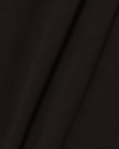 OVER SIZE SQUARE LOGO S/S POLO BLACK