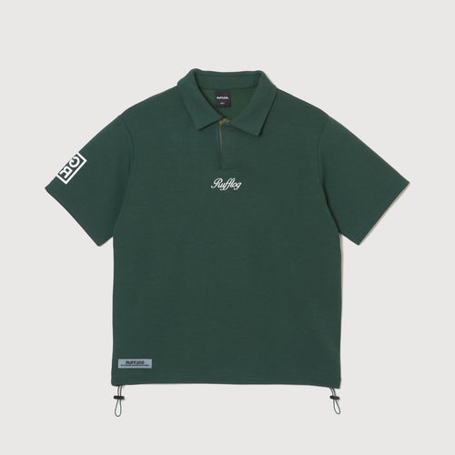 WARM R LOGO S/S POLO GREEN