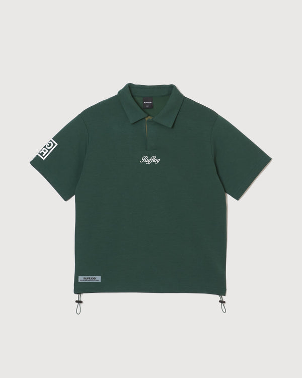 WARM R LOGO S/S POLO GREEN