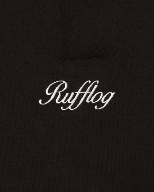 WARM R LOGO S/S POLO BLACK