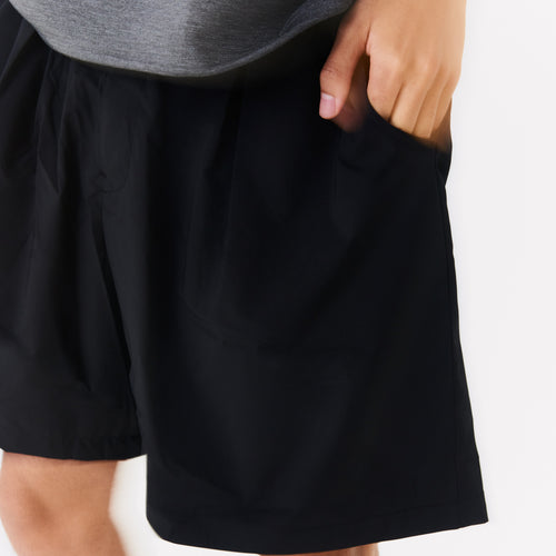 Stretch Nylon Easy SHORTS BLACK