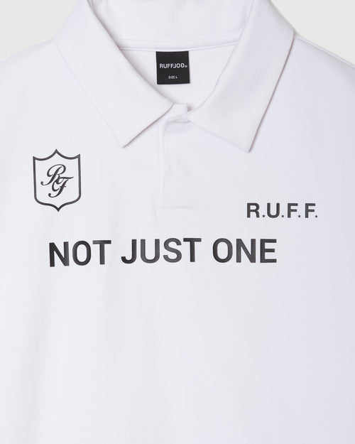 IR RUFF S/S POLO WHITE
