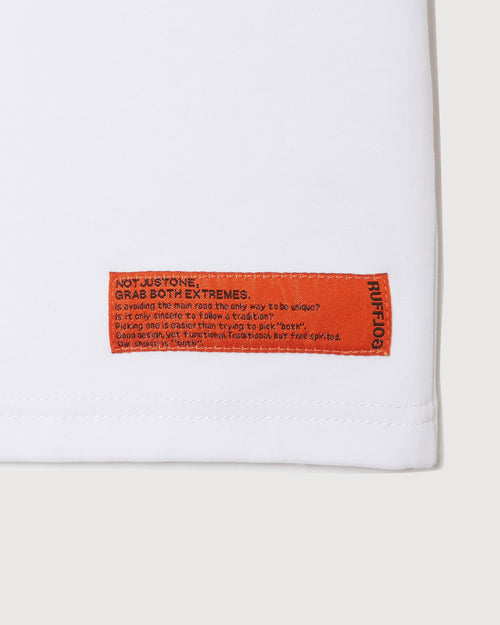 IR RUFF S/S POLO WHITE