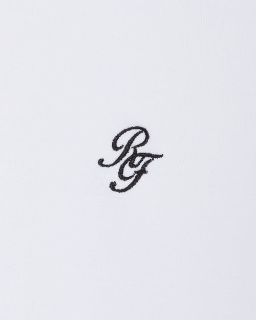 IR RF LOGO S/S POLO WHITE