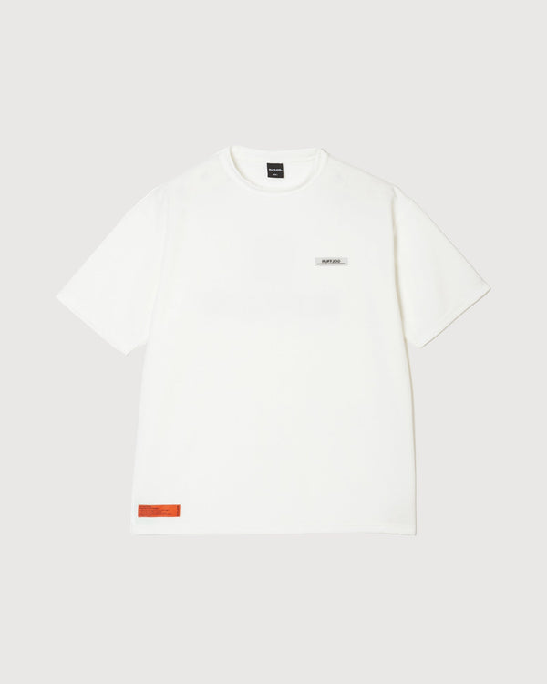 IR SQUARE LOGO S/S TEE WHITE