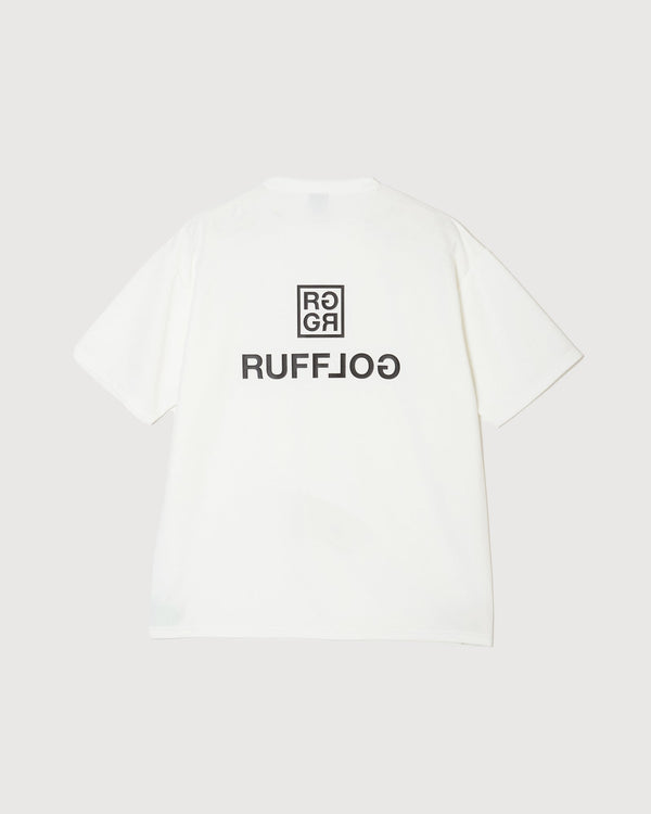 IR SQUARE LOGO S/S TEE WHITE