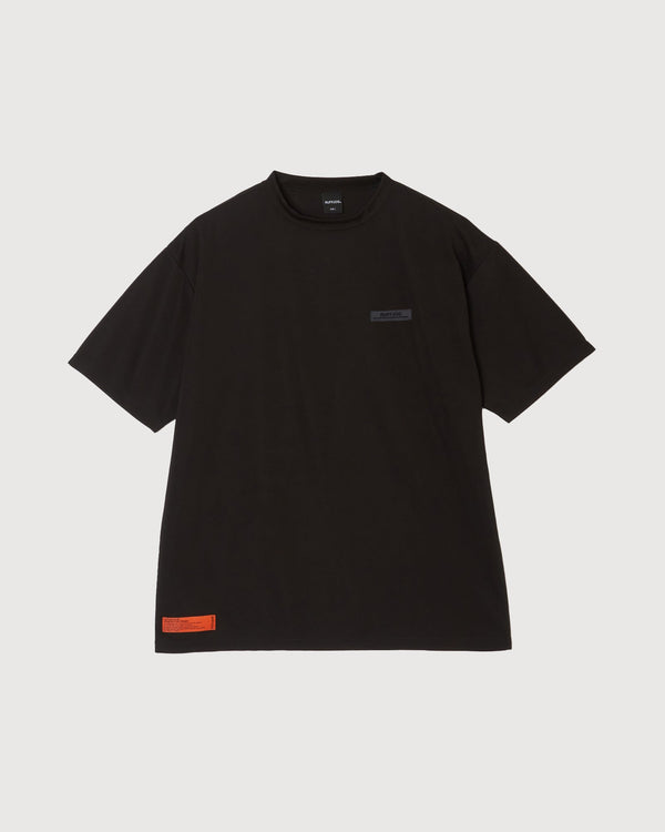 IR SQUARE LOGO S/S TEE BLACK