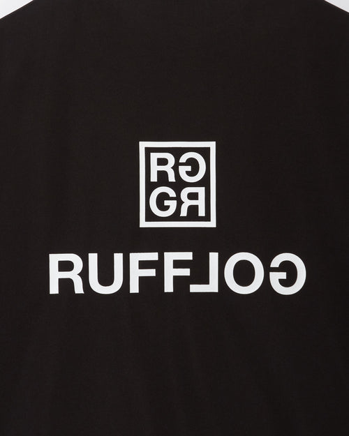 IR SQUARE LOGO S/S TEE BLACK