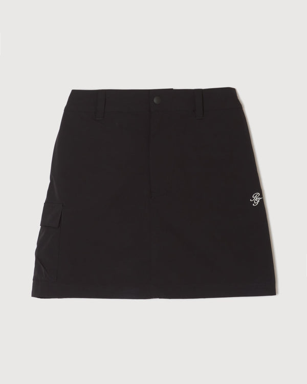 IR RUFF SKIRT BLACK