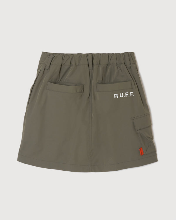 IR RUFF SKIRT KHAKI