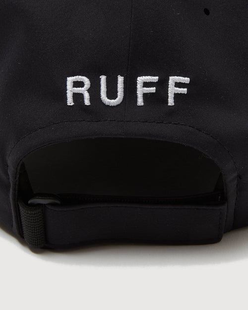 IR RF LOGO CAP BLACK
